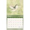 Brush Dance; Faith | 2027 13.75 x 24 Inch (Hanging) Monthly Deluxe Wall Calendar | Featuring the Artwork of Emily Burger of Blue Chair Blessing | Linen Envelope | Foil Stamped Cover; Category:Wall Calendars; Image:5